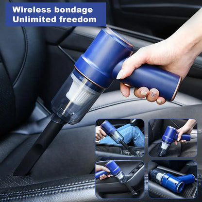 Cordless Handheld Car Vacuum - 8000pa Suction, Portable